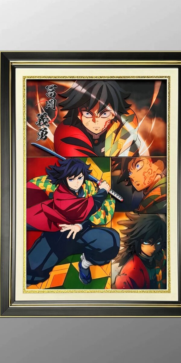 Demon Slayer: Giyu Tomioka 3D Stereoscopic Painting