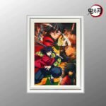 Demon Slayer: Giyu Tomioka 3D Stereoscopic Painting - Image 3