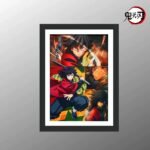Demon Slayer: Giyu Tomioka 3D Stereoscopic Painting - Image 4