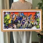 Jojo's Bizzare Adventure 3D Stereoscopic Painting