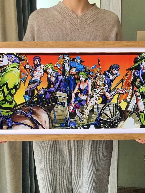Jojo's Bizzare Adventure 3D Stereoscopic Painting