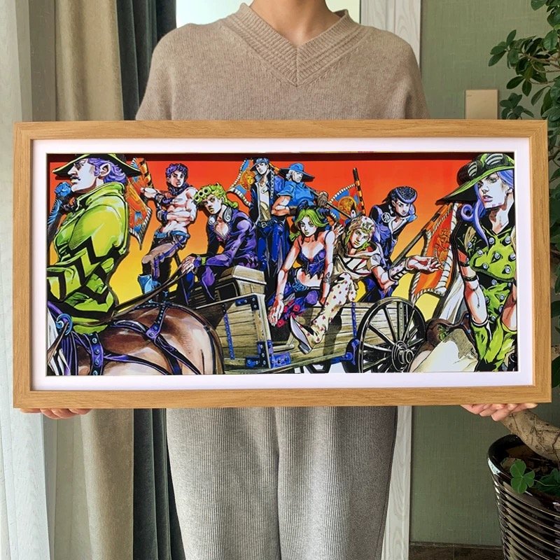 微信图片_20260810210422_607_2 Jojo's Bizzare Adventure 3D Stereoscopic Painting - Image 1