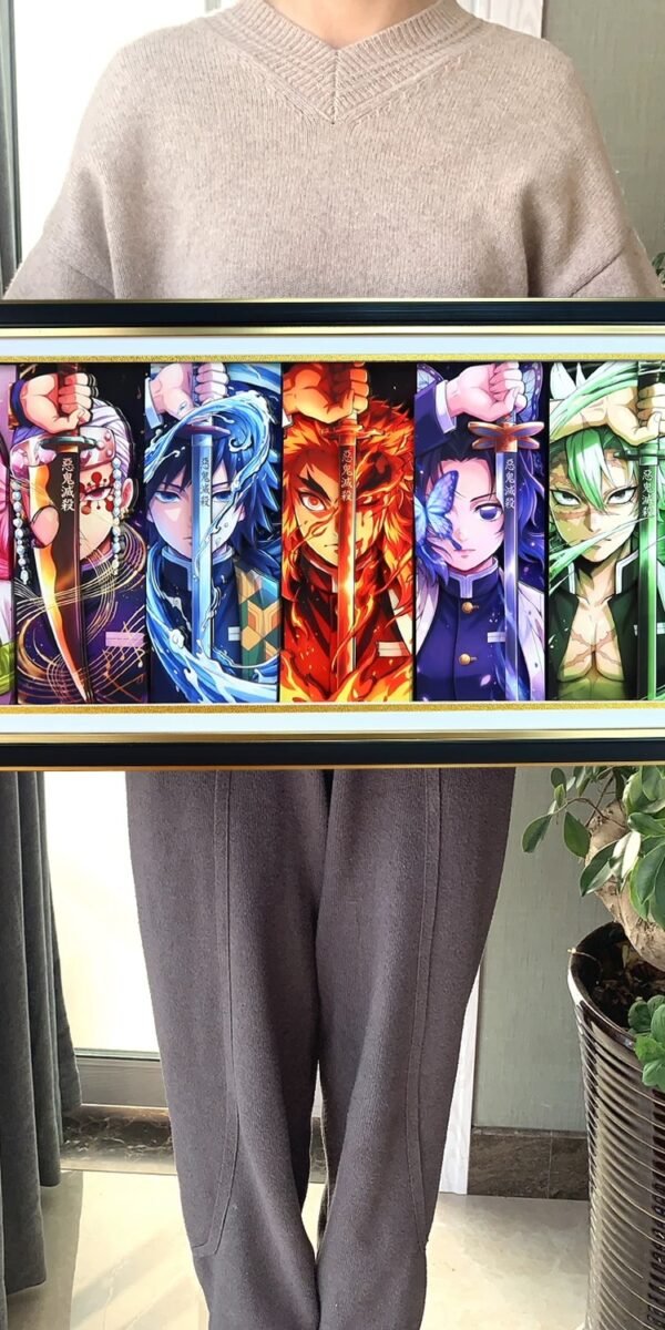 Demon Slayer: The 9 Hashira 3D Stereoscopic Painting