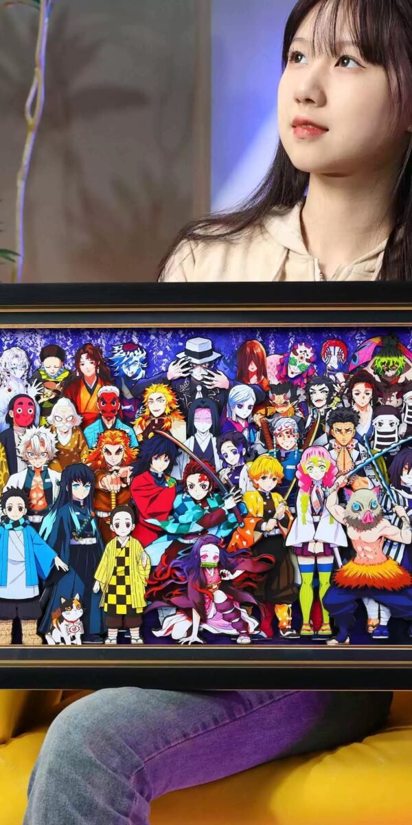 Demon Slayer 3D Stereoscopic Painting