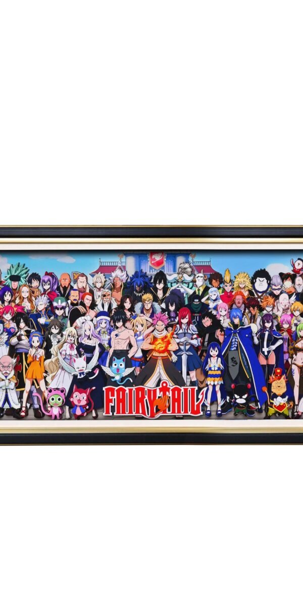 Fairy Tail 3D Stereoscopic Painting