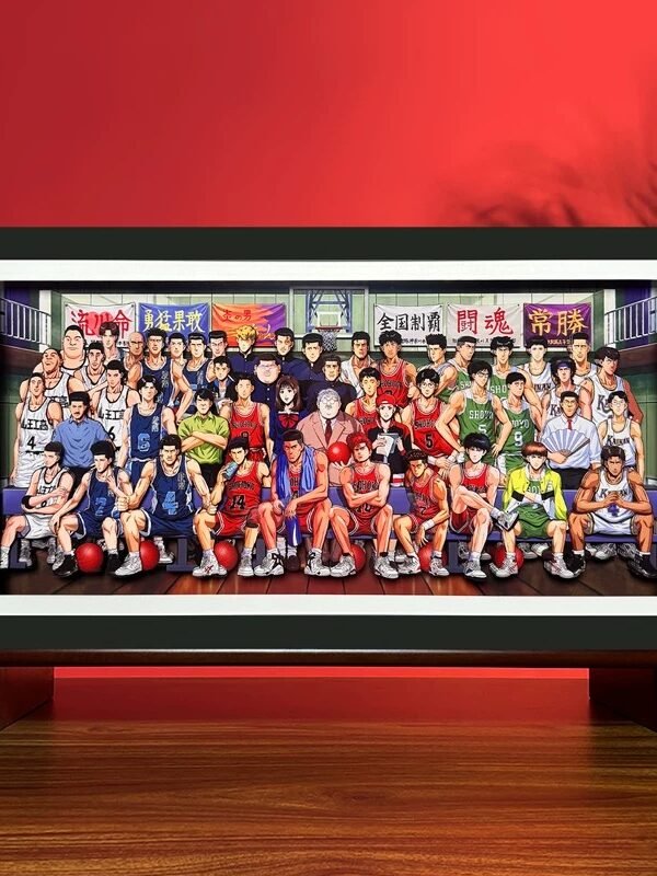 Slam Dunk 3D Stereoscopic Painting