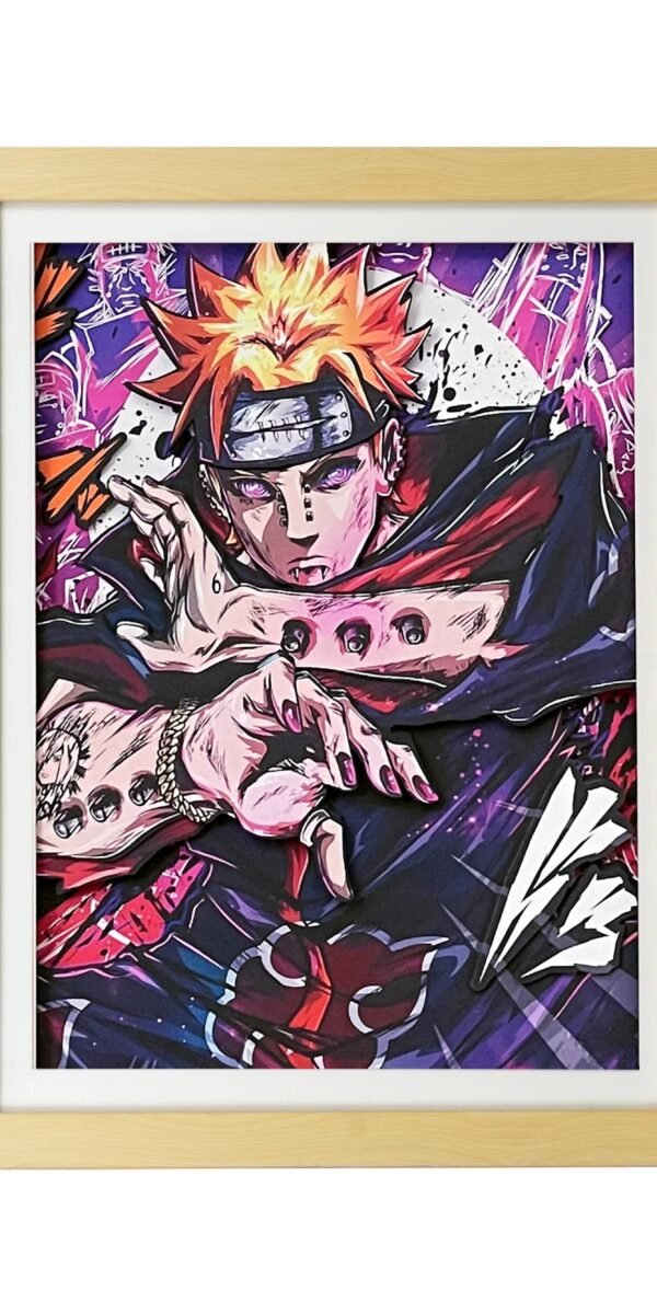 Naruto: Pain 3D Stereoscopic Painting