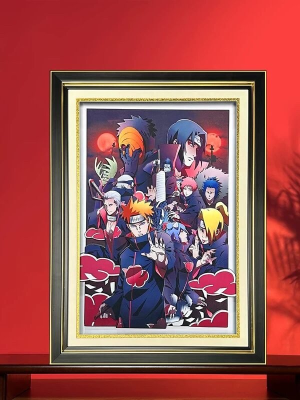 Naruto: Akatsuki 3D Stereoscopic Painting