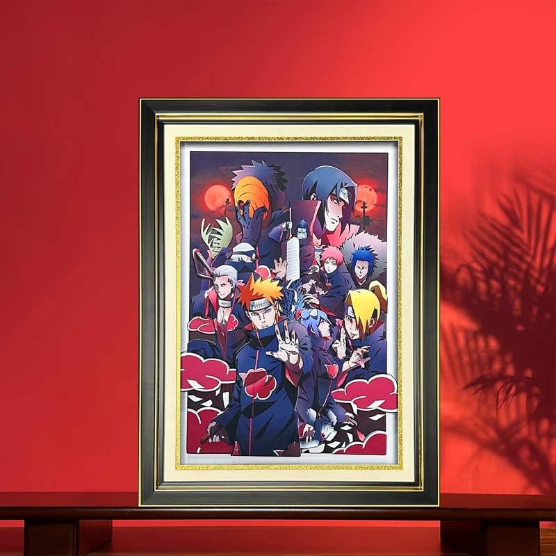 微信图片_20260811144139_739_2 Naruto: Akatsuki 3D Stereoscopic Painting - Image 1