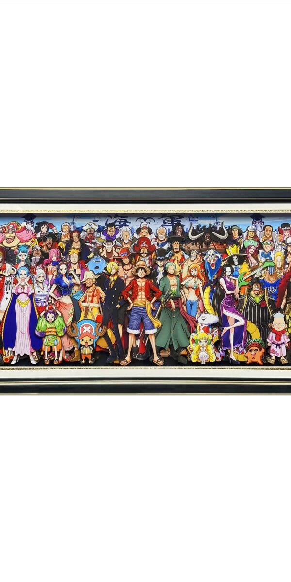 One Piece 3D Stereoscopic Painting