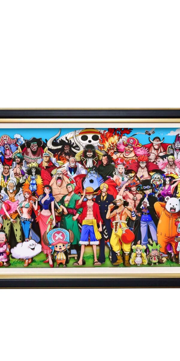 One Piece 3D Stereoscopic Painting