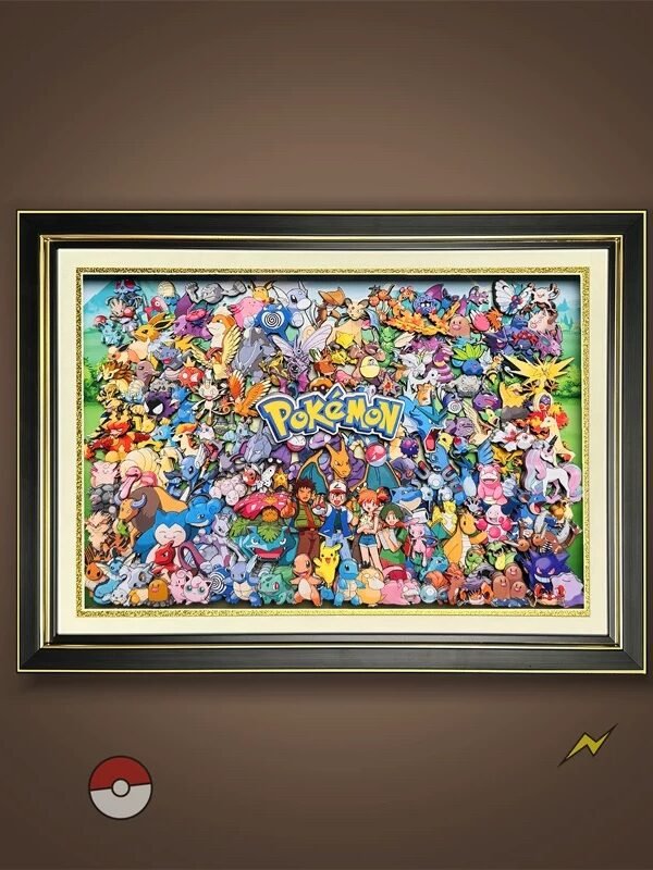 Pokemon 3D Stereoscopic Painting