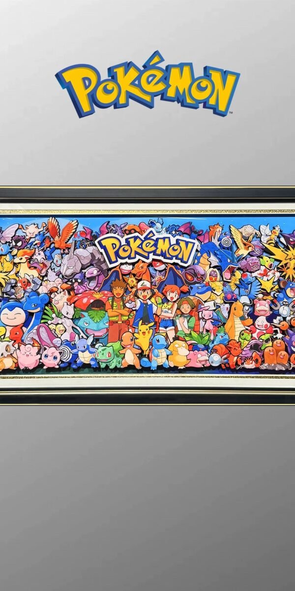 Pokemon 3D Stereoscopic Painting