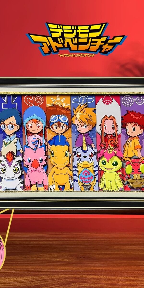 Digimon 3D Stereoscopic Painting