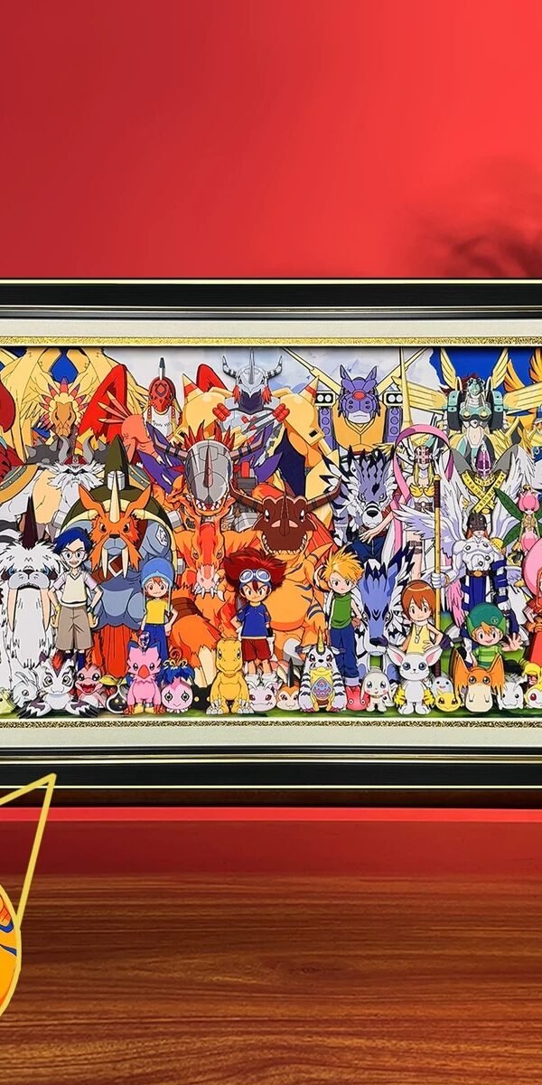 Digimon 3D Stereoscopic Painting
