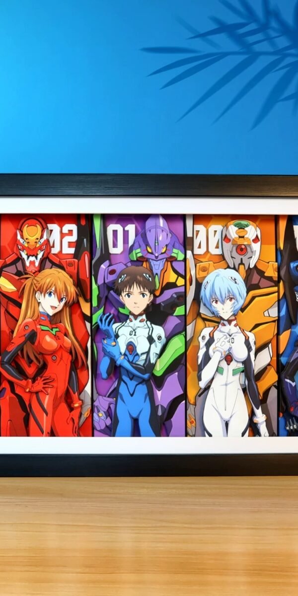 Neon Genesis Evangelion 3D Stereoscopic Painting