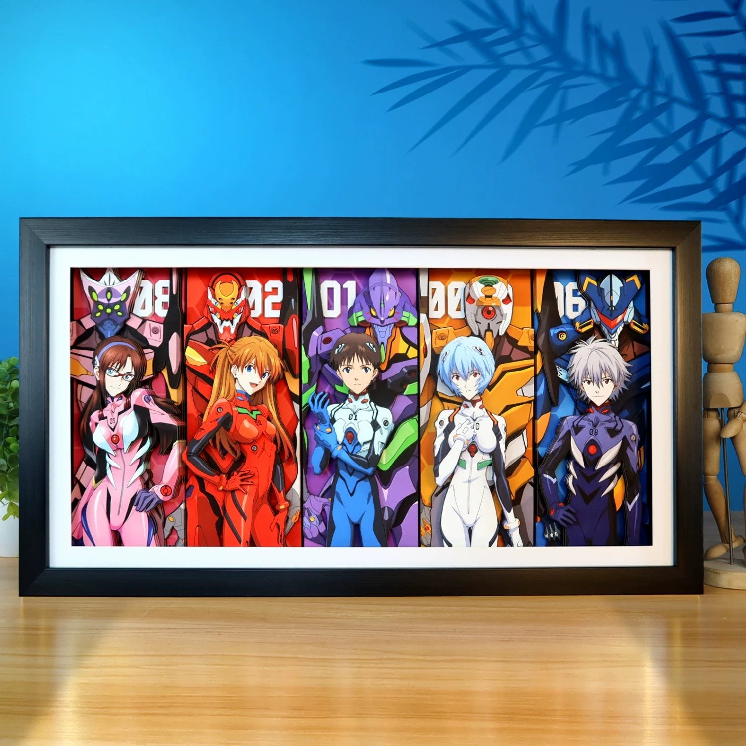 微信图片_20260811160330_849_2 Neon Genesis Evangelion 3D Stereoscopic Painting - Image 1