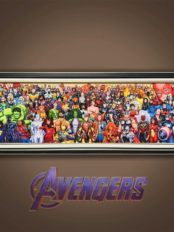 Marvel Universe 3D Stereoscopic Painting
