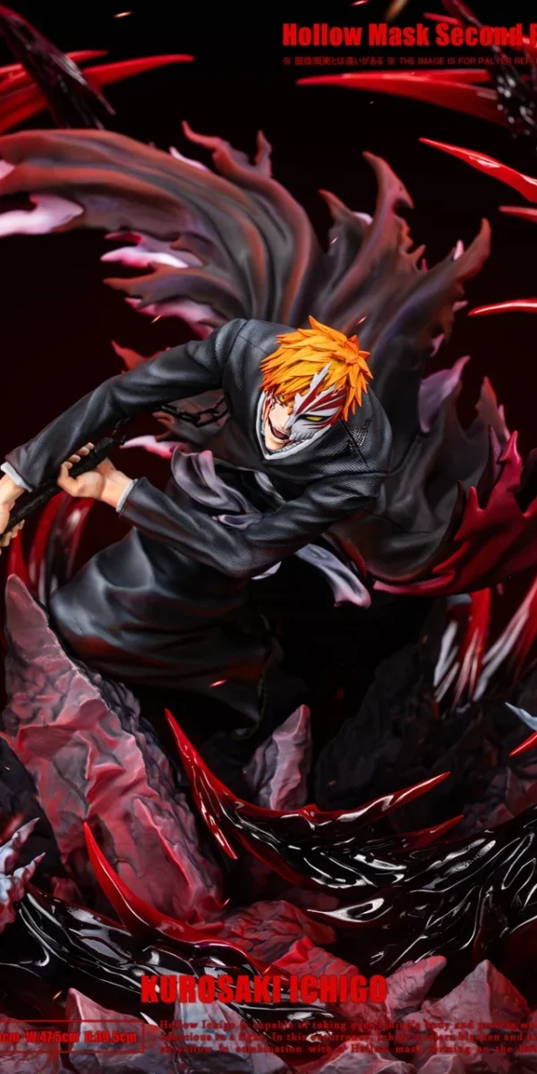 【Pre order】HXHENG × CHENG Studio 1/6 Bleach Kurosaki Ichigo Hollow Mask Second Formed