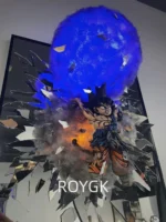 Guko broken mirror with spirit bomb!!Anime world! !40*50cm - Image 4