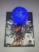 Guko broken mirror with spirit bomb!!Anime world! !40*50cm - Image 5