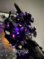 Unicorn Gundam 02 Black style feeling with broken mirror 1:48 mega - Image 2