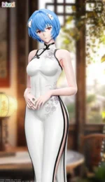 【Pre order】BBSD Studio Neon Genesis Evangelion Asuka & Ayanami Rei cheongsam - Image 4