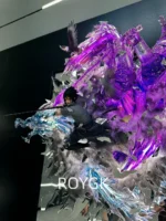 Naruto Sasuke with susanoo fight from broken mirror 50*60 - Image 2