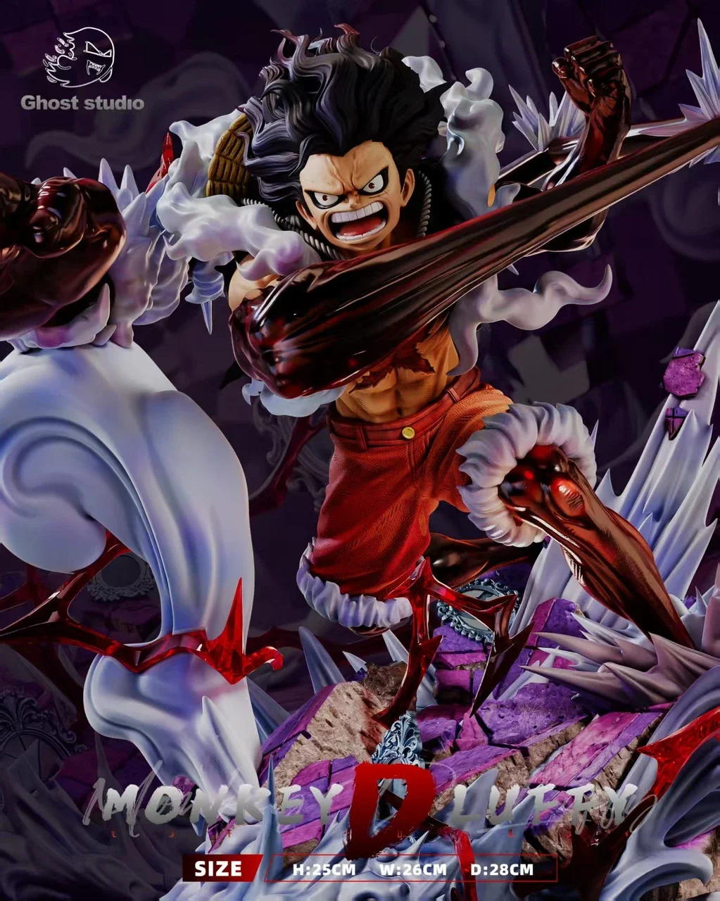 bcde59fcbca75f00 【Pre order】Ghost Studio One Piece Gear 4 Luffy - Image 1