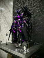Unicorn Gundam 02 with platform standing one 1:48 mega