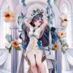 【Pre order】Alice21 Studio 1/6 Blue Archive Hayase Yuka wedding dress - Image 2