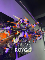 Gundam Astray with Huge Sword with lighting effect and fluorescent effect!!