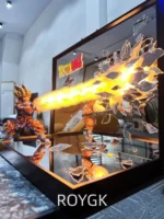 GOKU Supersaiyan with qigong wave dragonball broken fighting scene