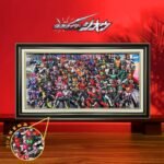 Kamen Rider 3d Stereoscopic Painting