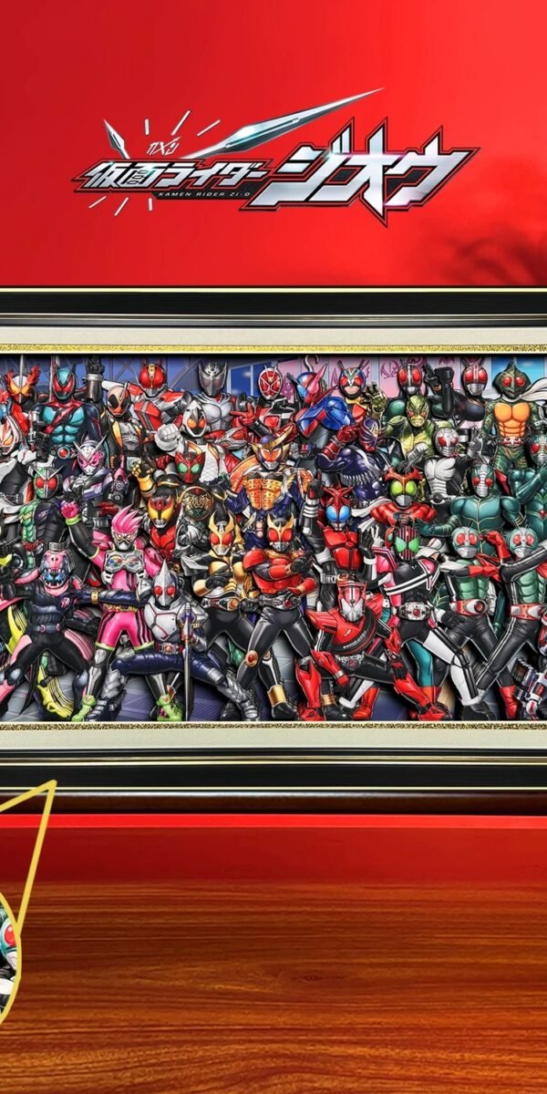Kamen Rider 3d Stereoscopic Painting