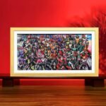 Kamen Rider 3d Stereoscopic Painting - Image 10
