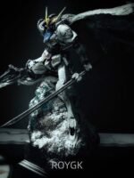 Iron-Blooded Barbatos | Battle-damaged Snowfield Scene Figure, Weathered Paintwork, Frozen Battlefield - Image 3