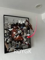 Broken Mirror Primitive Gundam RX-78-2 3D Stereoscopic Painting - Image 10