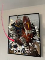 Broken Mirror Primitive Gundam RX-78-2 3D Stereoscopic Painting - Image 3