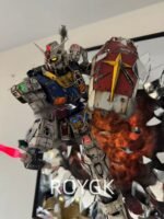 Broken Mirror Primitive Gundam RX-78-2 3D Stereoscopic Painting - Image 2